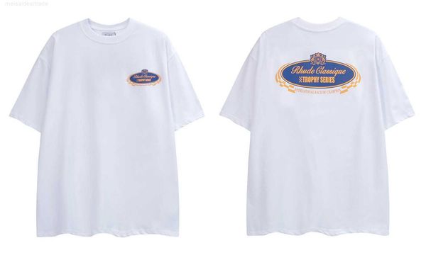 designer oversize plus cloth rhude shortsleeved collection men and women high street trend tshirt loose halfsleeved shirtse4z, White
designer oversize plus cloth rhude shortsleeved collection men and women high street trend tshirt loose halfsleeved shirtse4z, White