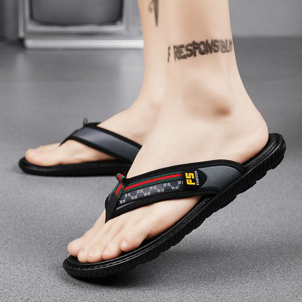 men flip flops luxury trend slipers shoes outdoor beach elegant slippers non-slip flip flops, Black
men flip flops luxury trend slipers shoes outdoor beach elegant slippers non-slip flip flops, Black