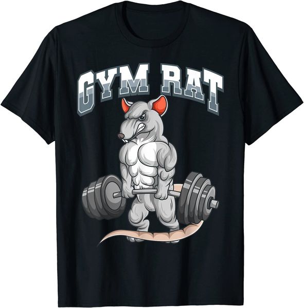 men's t-shirts gym rat fitness bodybuilding size s 5xl crewneck cotton t shirt men casual short sleeve tees drop 230325, White;black
men's t-shirts gym rat fitness bodybuilding size s 5xl crewneck cotton t shirt men casual short sleeve tees drop 230325, White;black