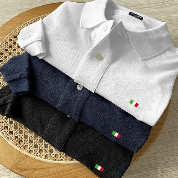 men's polos men's 100%cotton polo shirts embroidered custom summer business casual lapel short sleeve t-shirt 230325, White;black
men's polos men's 100%cotton polo shirts embroidered custom summer business casual lapel short sleeve t-shirt 230325, White;black