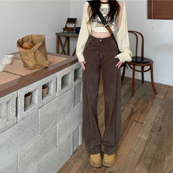 coffee straight leg for high waist stretch trousers mom jean baggy casual comfort trousers aa230324, Blue
coffee straight leg for high waist stretch trousers mom jean baggy casual comfort trousers aa230324, Blue