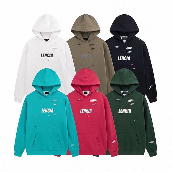 designer mens hoodies classic worn hole design crack printing plush warm hoodie 2023 oversize sweatshirts for men and women couples balenci, Black
designer mens hoodies classic worn hole design crack printing plush warm hoodie 2023 oversize sweatshirts for men and women couples balenci, Black
