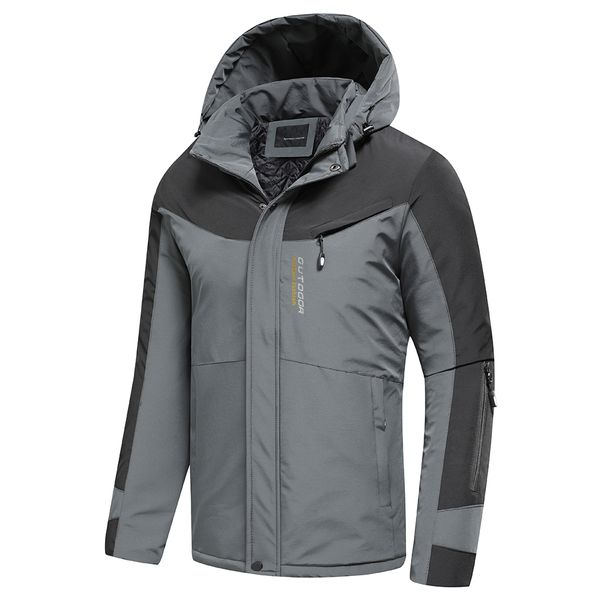 men's jackets tfu men autumn brand outdoor classic thick warm jacket coat men spring casual solid color windproof pockets hat jackets 2, Black;brown
men's jackets tfu men autumn brand outdoor classic thick warm jacket coat men spring casual solid color windproof pockets hat jackets 2, Black;brown