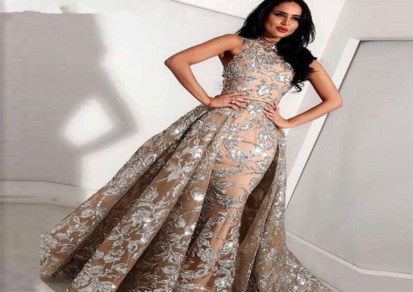 long grey champagne lace mermaid high neck arabic prom dresses kaftan dubai formal evening gowns with detachable skirt1223031, Black
long grey champagne lace mermaid high neck arabic prom dresses kaftan dubai formal evening gowns with detachable skirt1223031, Black