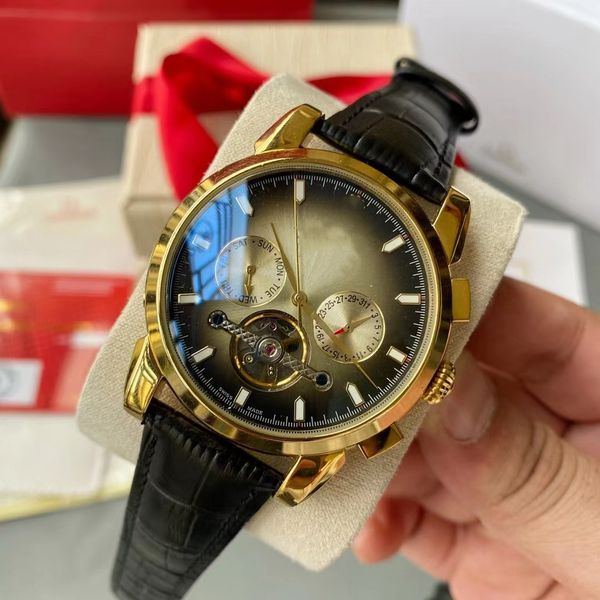 with original box mens watch automatic mechanical watches 40mm sapphire waterproof 2813 leatherwear montre de luxe business wristwatches 66, Slivery;brown
with original box mens watch automatic mechanical watches 40mm sapphire waterproof 2813 leatherwear montre de luxe business wristwatches 66, Slivery;brown