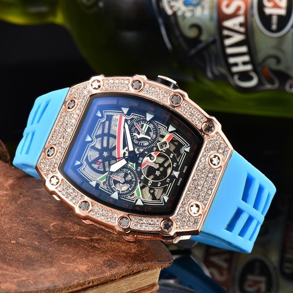 wristwatches for 2023 new mens watches three stitches quartz watch luxury brand rubber belt men accessories diamond case tonneau shape fashi, Slivery;golden
wristwatches for 2023 new mens watches three stitches quartz watch luxury brand rubber belt men accessories diamond case tonneau shape fashi, Slivery;golden