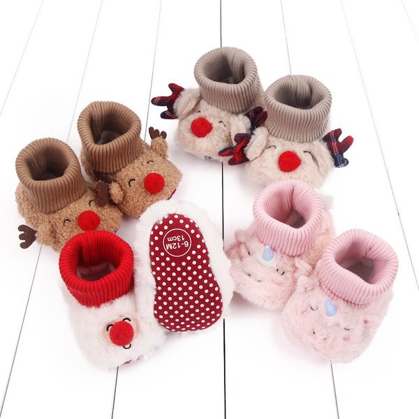first walkers autumn and winter children's plush floor shoes thickened baby cartoon baby shoes christmas toddler shoes step front shoes
first walkers autumn and winter children's plush floor shoes thickened baby cartoon baby shoes christmas toddler shoes step front shoes