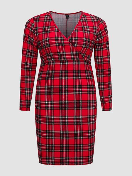 plus size dresses finjani plus size party dresses women clothing retro style red plaid woman's casual dress hip skirt elegant dresses f, Black
plus size dresses finjani plus size party dresses women clothing retro style red plaid woman's casual dress hip skirt elegant dresses f, Black
