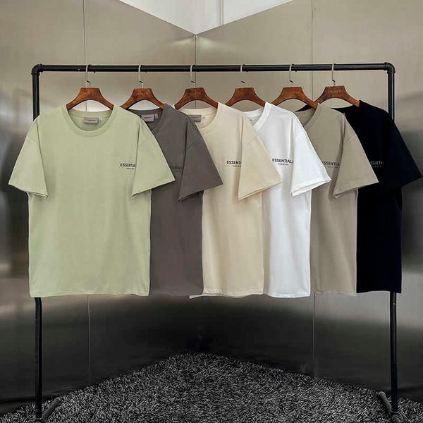 fog t shirt mens essentialls designer tees ess women tshirts fg summer high chest loose round neck short sleeve t-shirt, White;black
fog t shirt mens essentialls designer tees ess women tshirts fg summer high chest loose round neck short sleeve t-shirt, White;black