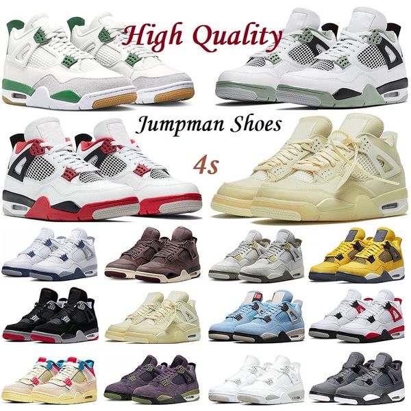4 basketball shoes men women jumpman 4s pine green seafoam military black cat midnight navy pn dust oreo red thunder bred mens trainers retr
4 basketball shoes men women jumpman 4s pine green seafoam military black cat midnight navy pn dust oreo red thunder bred mens trainers retr