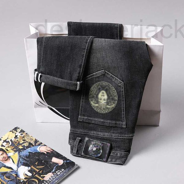 men's jeans designer spring autumn stretch grey dark blue european slim fit feet 00h1
men's jeans designer spring autumn stretch grey dark blue european slim fit feet 00h1