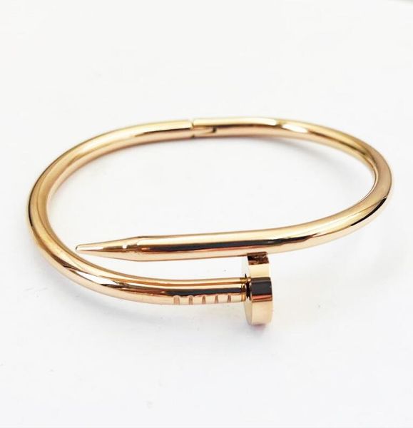 Nail Bracelet Designer gold diamond bracelet jewlery for women men bangle all diamonds stainless steel jewellery Not allergic fast color nails designer bracelets
Nail Bracelet Designer gold diamond bracelet jewlery for women men bangle all diamonds stainless steel jewellery Not allergic fast color nails designer bracelets