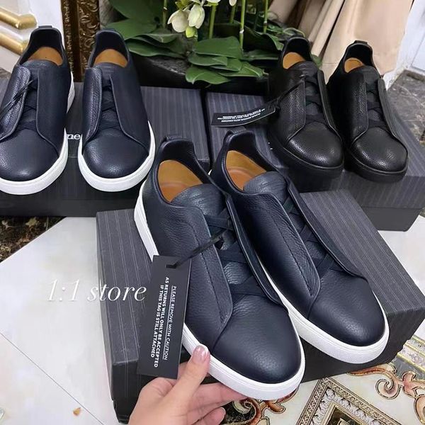 boots high end 2023 leather spring autumn style european cowhide flat elastic car line men s sportswear shoes 230325, Black
boots high end 2023 leather spring autumn style european cowhide flat elastic car line men s sportswear shoes 230325, Black