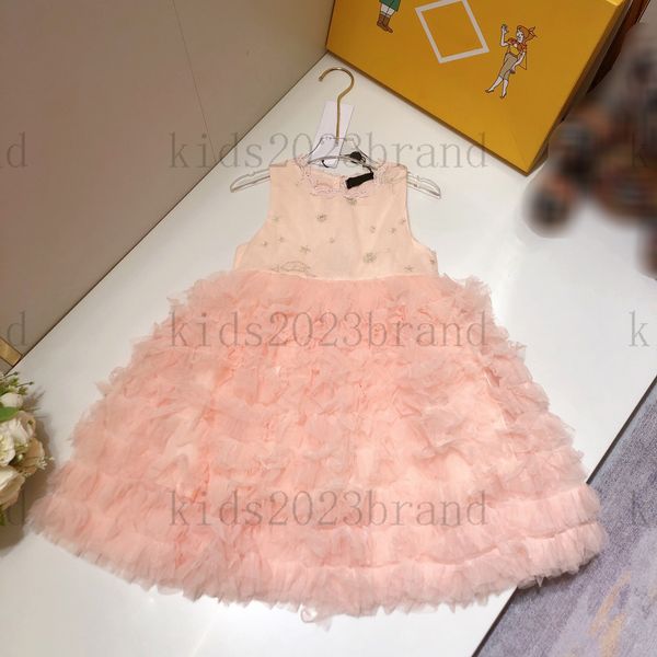 designer girls cake dresses pink color sleeveless dress 2023 summer gauze skirt high end kids mesh princess dress, Red;yellow
designer girls cake dresses pink color sleeveless dress 2023 summer gauze skirt high end kids mesh princess dress, Red;yellow