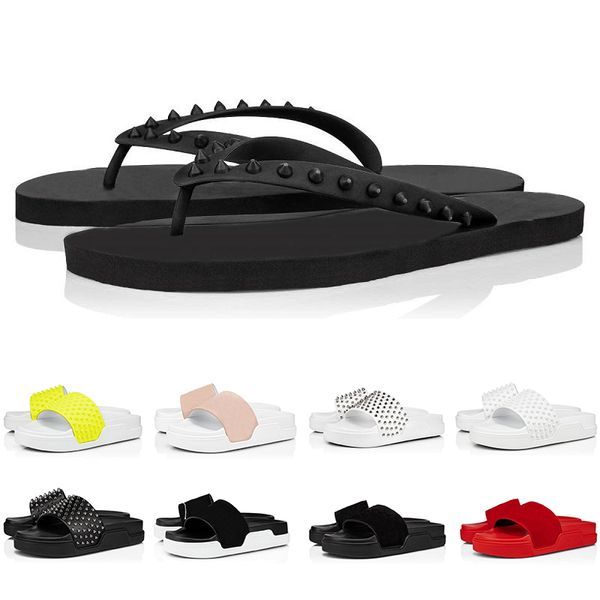 2023 men women luxury slippers sandals slides triple black white red mens flat flip flops beach l platform indoor sandal slide with box
2023 men women luxury slippers sandals slides triple black white red mens flat flip flops beach l platform indoor sandal slide with box