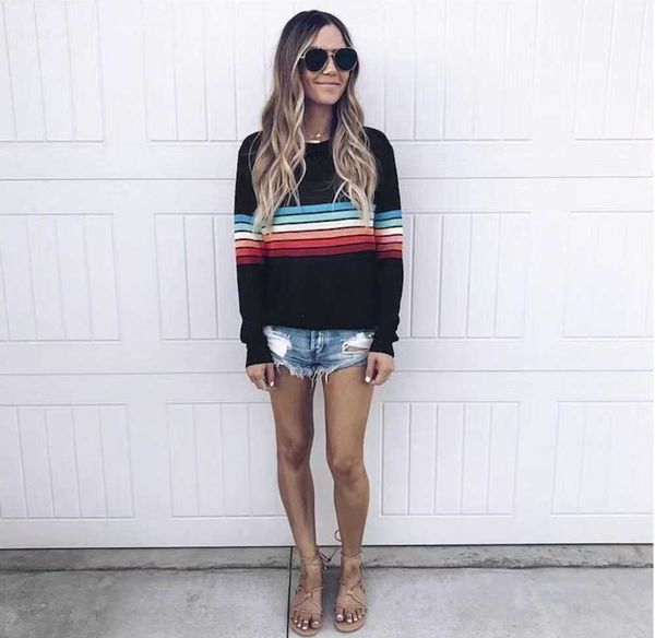women's hoodies sweatshirts juicy tracksuits pullovers striped sleeve t shirt summer autumn spring tidal current sweatshirt girls hip h, Black
women's hoodies sweatshirts juicy tracksuits pullovers striped sleeve t shirt summer autumn spring tidal current sweatshirt girls hip h, Black