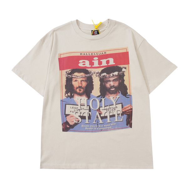 23ss spring summer japan holy state tee vintage t shirt short sleeve streetwear cotton europe men casual tshirt, Black;brown
23ss spring summer japan holy state tee vintage t shirt short sleeve streetwear cotton europe men casual tshirt, Black;brown