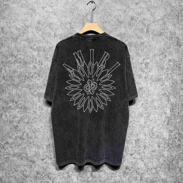 designer fashion maker s mairi street fashion high version dotted lotus print washed old shortsleeved tshirtsqpd, White
designer fashion maker s mairi street fashion high version dotted lotus print washed old shortsleeved tshirtsqpd, White