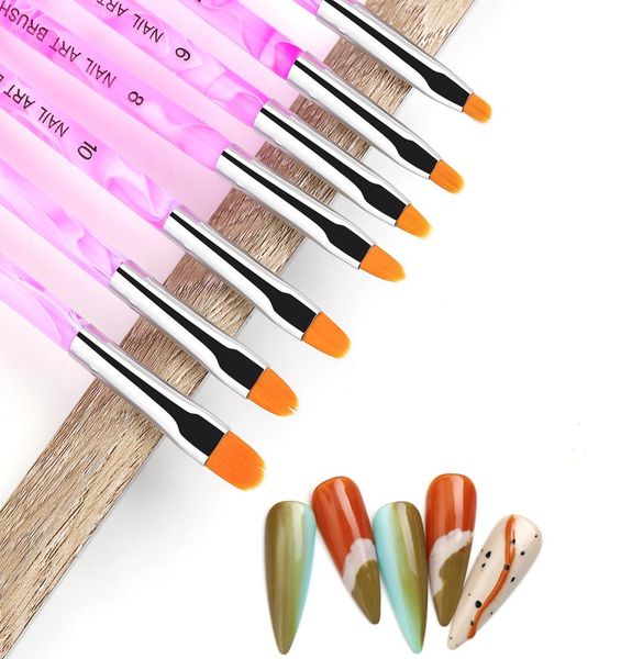 7pcslot nail art brush pens flat head nail brushes uv gel fingernail polish painting drawing brushes set manicure tools kit1862915, Yellow
7pcslot nail art brush pens flat head nail brushes uv gel fingernail polish painting drawing brushes set manicure tools kit1862915, Yellow