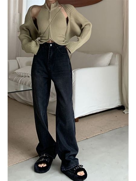 women's jeans houzhou vintage jeans women 90s streetwear retro oversize wide leg denim pants harajuku grunge loose trousers female pock, Blue
women's jeans houzhou vintage jeans women 90s streetwear retro oversize wide leg denim pants harajuku grunge loose trousers female pock, Blue