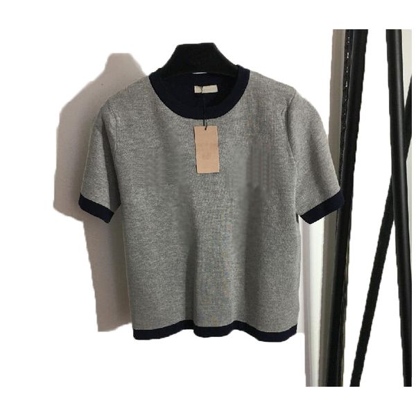 designer fashion womens t-shirt sweater letter print t-shirt fashion knitted short sleeve summer t-shirt round neck t-shirt vest women tee s, White
designer fashion womens t-shirt sweater letter print t-shirt fashion knitted short sleeve summer t-shirt round neck t-shirt vest women tee s, White