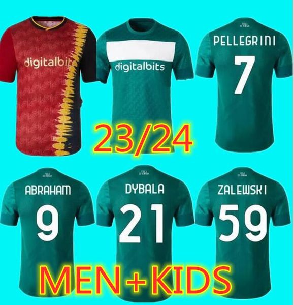 2022 dybala romas soccer jerseys maglia pellegrini belotti celik abraham 23 24 home away 3rd jerseys totti de rossi men kids kit football el, Black;yellow
2022 dybala romas soccer jerseys maglia pellegrini belotti celik abraham 23 24 home away 3rd jerseys totti de rossi men kids kit football el, Black;yellow