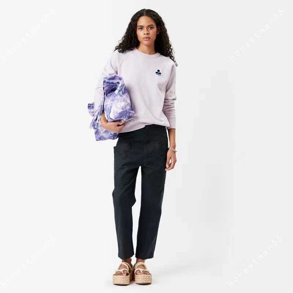 23ss isabel marant designer classic fashion cotton sweatshirt new is casual letter print round neck sportshirt women loose long sleeve terry, Black
23ss isabel marant designer classic fashion cotton sweatshirt new is casual letter print round neck sportshirt women loose long sleeve terry, Black