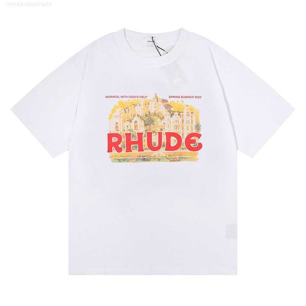 designer plus cloth rhude tshirt street oversize simple illustrator print short sleeve tee couple maler8nx, White
designer plus cloth rhude tshirt street oversize simple illustrator print short sleeve tee couple maler8nx, White