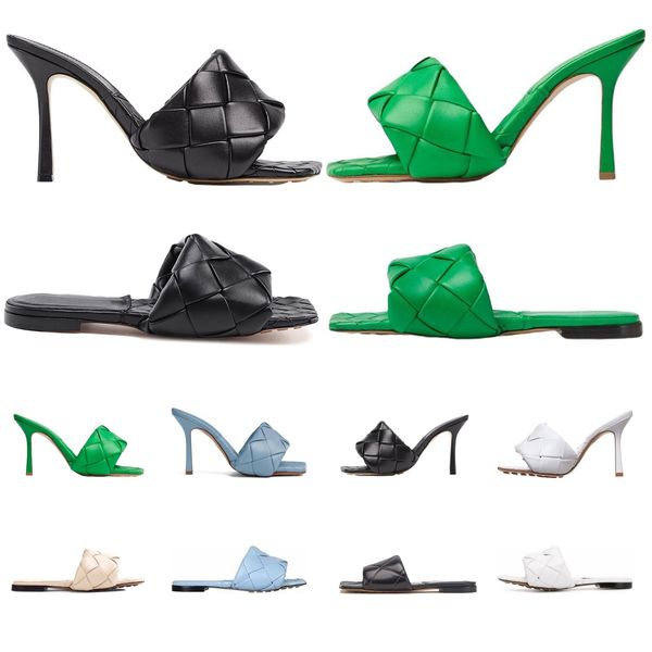 lido sandals slippers designer dress shoes woven mules flat intrecciato nappa square sules ladies wedding 7cm high heels thin pumps sandal s, Black
lido sandals slippers designer dress shoes woven mules flat intrecciato nappa square sules ladies wedding 7cm high heels thin pumps sandal s, Black