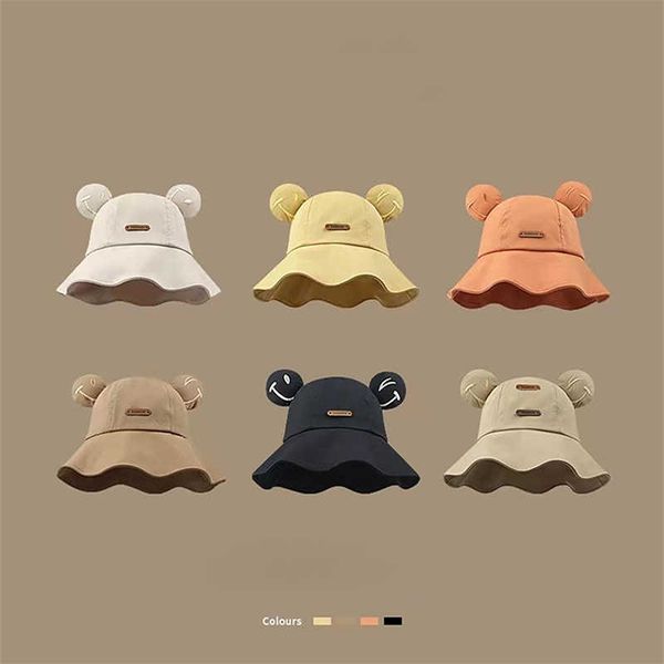 wide brim hats japanese cute cartoon bear ears bucket hat women spring and summer big brim sun hats trendy sunshade fisherman cap panama gor, Blue;gray
wide brim hats japanese cute cartoon bear ears bucket hat women spring and summer big brim sun hats trendy sunshade fisherman cap panama gor, Blue;gray