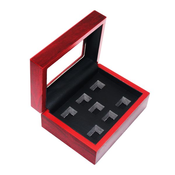 7 hole championship ring display case box | baseball basketball hockey graduate tournament finalist college class sport championship ring bo, Black;white
7 hole championship ring display case box | baseball basketball hockey graduate tournament finalist college class sport championship ring bo, Black;white