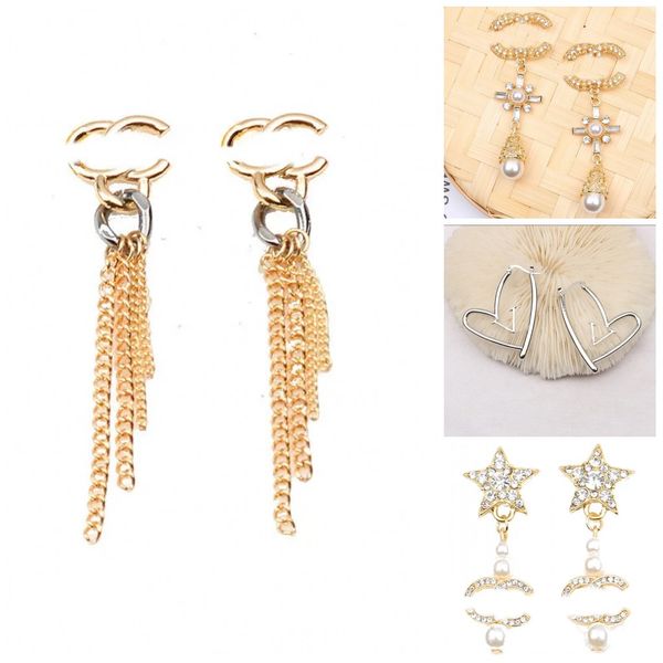tassel dangle stud earring letter luxury designer earrings women ear mixed styles jewelry earrings gift couple 18k gold plated brand accesso, Golden;silver
tassel dangle stud earring letter luxury designer earrings women ear mixed styles jewelry earrings gift couple 18k gold plated brand accesso, Golden;silver