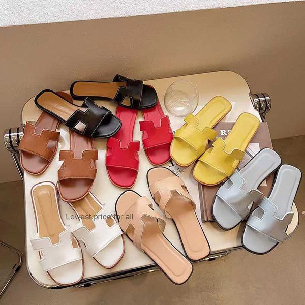 designer women sandals slippers genuine leather flat sandals summer fashion beach h letter drag nude black white brown matte women's sl
designer women sandals slippers genuine leather flat sandals summer fashion beach h letter drag nude black white brown matte women's sl