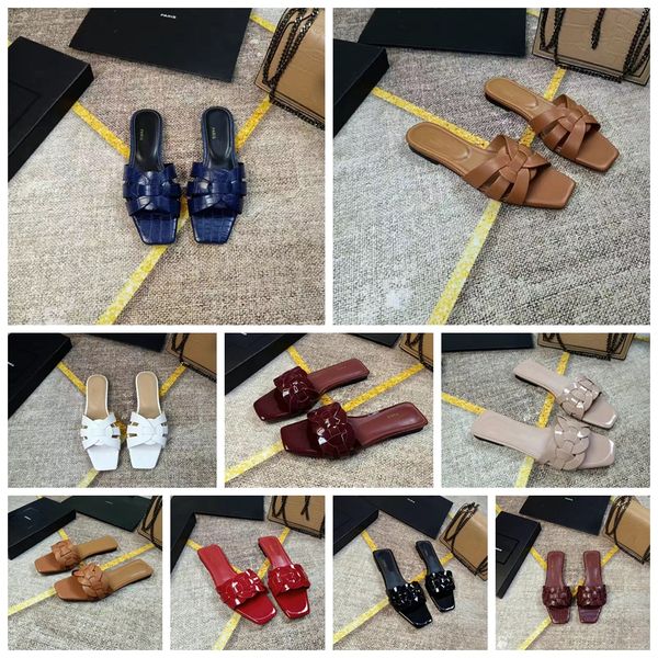 2023 women's designer sandals brand slippers with black logo in leather high luxury flat slippers buckle wedding dress women's sho
2023 women's designer sandals brand slippers with black logo in leather high luxury flat slippers buckle wedding dress women's sho