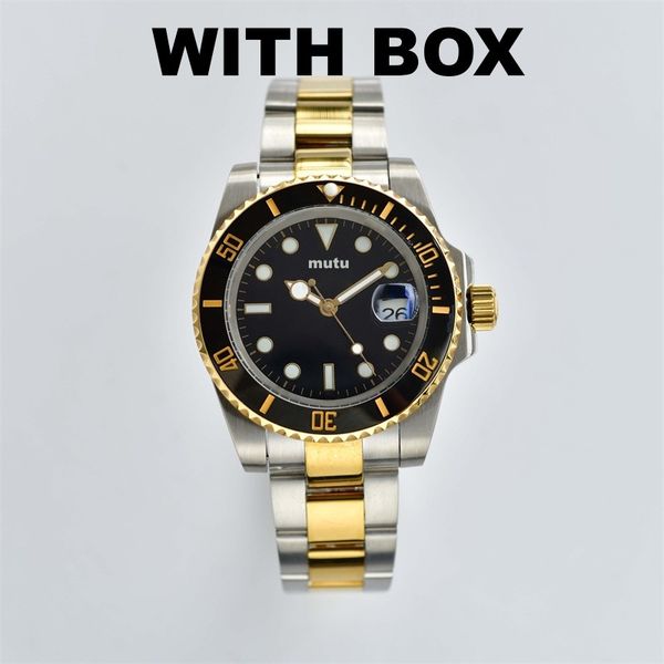 mens watches 41mm submariner automatic mechanical 2813 movement watch ceramic bezel luminous wristwatches montre de luxe sapphire waterproof, Slivery;brown
mens watches 41mm submariner automatic mechanical 2813 movement watch ceramic bezel luminous wristwatches montre de luxe sapphire waterproof, Slivery;brown