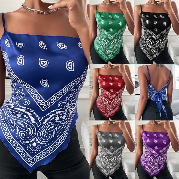women's tanks camis women summer sleeveless print vest bowknot backless blouse streetwear satin handkerchief blouse plus size camisole, White
women's tanks camis women summer sleeveless print vest bowknot backless blouse streetwear satin handkerchief blouse plus size camisole, White