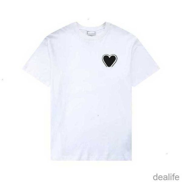 paris fashion mens designer t shirt amis tshirts embroidered red heart solid color big love round neck short sleeve t-shirt for men and wome, White;black
paris fashion mens designer t shirt amis tshirts embroidered red heart solid color big love round neck short sleeve t-shirt for men and wome, White;black