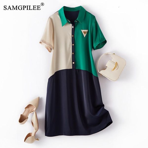 ethnic clothing elegant women's dresses for party colorblock turn down collar single breasted draped short sleeve a line dress woman 23, Red
ethnic clothing elegant women's dresses for party colorblock turn down collar single breasted draped short sleeve a line dress woman 23, Red