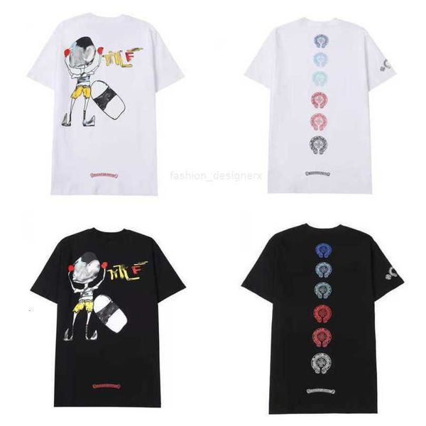 CH Luxury T-shirt Fashion Women's Brand Tops Tees Men Women Sanskrit Letter Short Sleeve Horseshoe Couple T-shirts Designer Polos Tshirts Cross Unisex Tee Iosz, 20
CH Luxury T-shirt Fashion Women's Brand Tops Tees Men Women Sanskrit Letter Short Sleeve Horseshoe Couple T-shirts Designer Polos Tshirts Cross Unisex Tee Iosz, 20