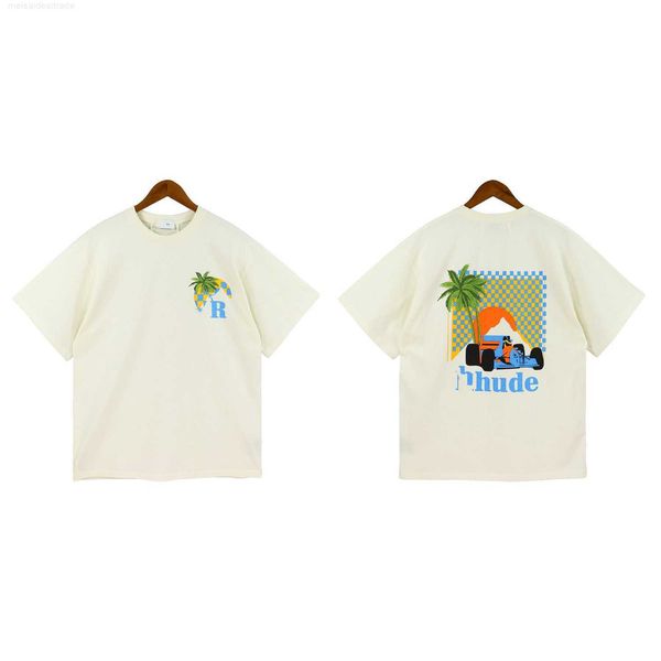 designer oversize plus cloth fashion brand rhude label sunset coconut racing printing shortsleeved tshirt for men and women high street half, White
designer oversize plus cloth fashion brand rhude label sunset coconut racing printing shortsleeved tshirt for men and women high street half, White