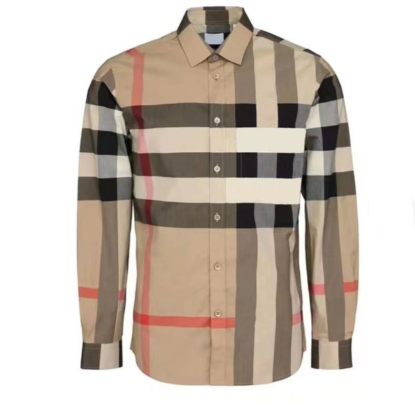 23ss designer mens dress shirt casual slim silk t-shirt long sleeve casual business clothing plaid men asian szie 3xl, White;black
23ss designer mens dress shirt casual slim silk t-shirt long sleeve casual business clothing plaid men asian szie 3xl, White;black