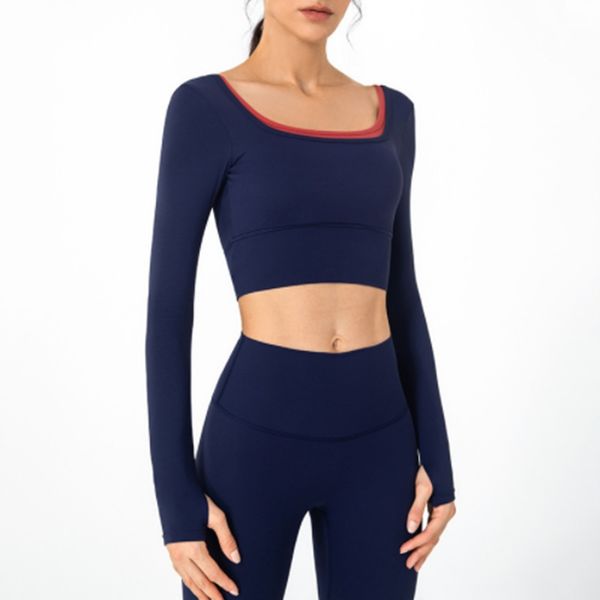 yoga lu777 short cross-border quick drying elastic backless slim fit fitness sports women's yoga long sleeve strap chest cushion
yoga lu777 short cross-border quick drying elastic backless slim fit fitness sports women's yoga long sleeve strap chest cushion