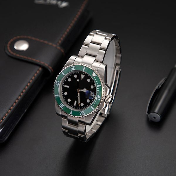 montre de luxe mens watch automatic machinery watches 41mm stainless steel luminous women waterproof watches submarine wristwatch sapphire g, Slivery;brown
montre de luxe mens watch automatic machinery watches 41mm stainless steel luminous women waterproof watches submarine wristwatch sapphire g, Slivery;brown