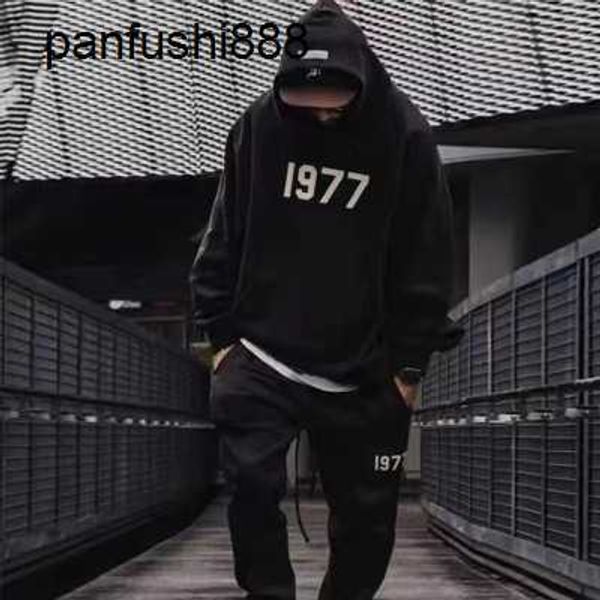 fos casual sweater fos double thread essen hoodie 1977 flocked oversize loose autumn winter new coat trend, Black
fos casual sweater fos double thread essen hoodie 1977 flocked oversize loose autumn winter new coat trend, Black