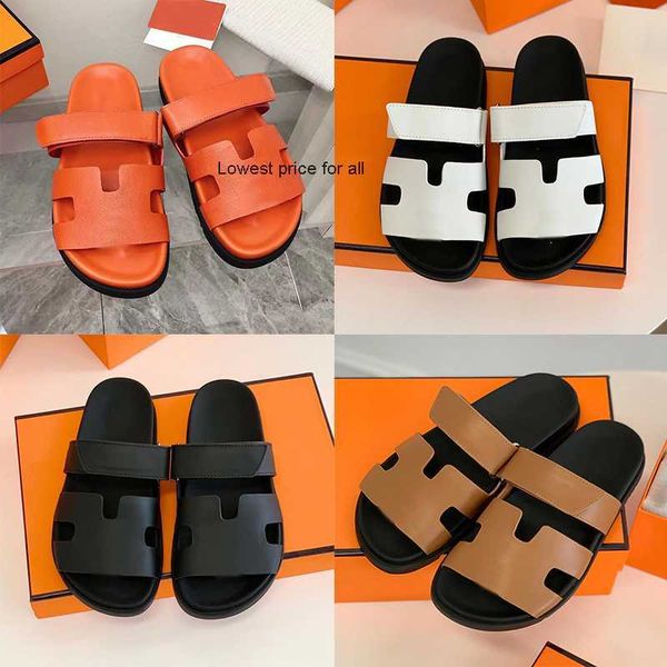 designer chypre slippers beach classic flat sandals luxury summer lady leather flip flops men women slides size 35-43 box, Black
designer chypre slippers beach classic flat sandals luxury summer lady leather flip flops men women slides size 35-43 box, Black
