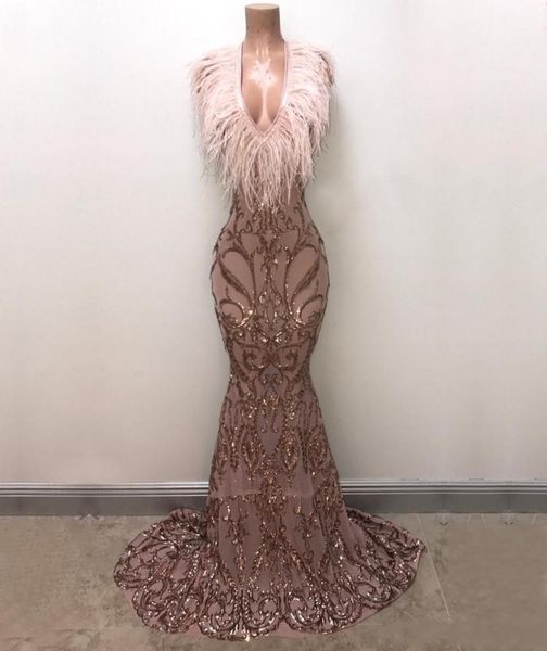 sparkly feathers mermaid prom dresses deep vneck sequin lace appliques mermaid evening gowns african dubai vestidos de fiesta6813534, Black
sparkly feathers mermaid prom dresses deep vneck sequin lace appliques mermaid evening gowns african dubai vestidos de fiesta6813534, Black