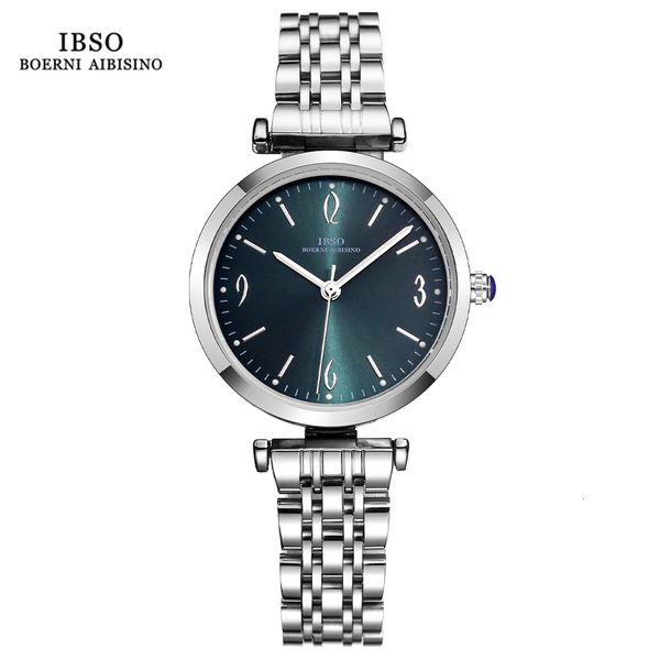 women s watches ibso women silver quartz 3atm waterproof stainless steel strap green dial luxury lady s watch 230325, Slivery;golden
women s watches ibso women silver quartz 3atm waterproof stainless steel strap green dial luxury lady s watch 230325, Slivery;golden