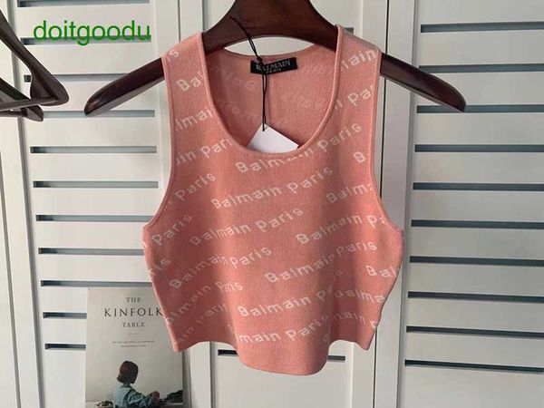 ballmmains spring and summer new knitted jacquard letter open umbilical tank strap women's ins network red same style t shirt c5sz, White
ballmmains spring and summer new knitted jacquard letter open umbilical tank strap women's ins network red same style t shirt c5sz, White