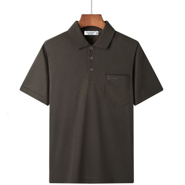 men's polos summer short-sleeved solid color polo neck panel pocket loose business casual style middle-aged and elderly men's t-sh, White;black
men's polos summer short-sleeved solid color polo neck panel pocket loose business casual style middle-aged and elderly men's t-sh, White;black