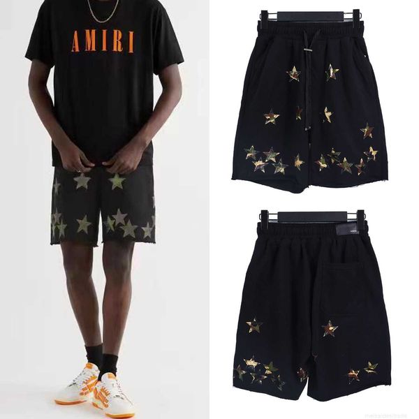 designer fashion maker high edition fashion mairi personality fivepointed star patch leather style men's and women's sports shorts, Black
designer fashion maker high edition fashion mairi personality fivepointed star patch leather style men's and women's sports shorts, Black